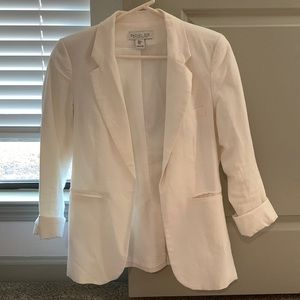Womens White Blazer